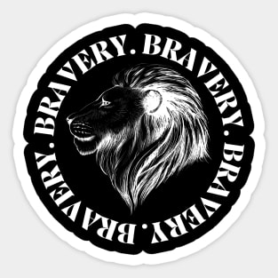 Bravery Sticker